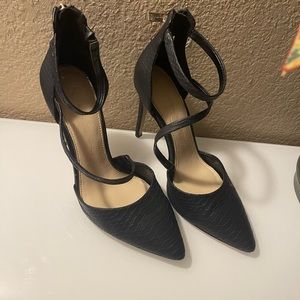 jessica simpson heels,worn couple times originally 60$